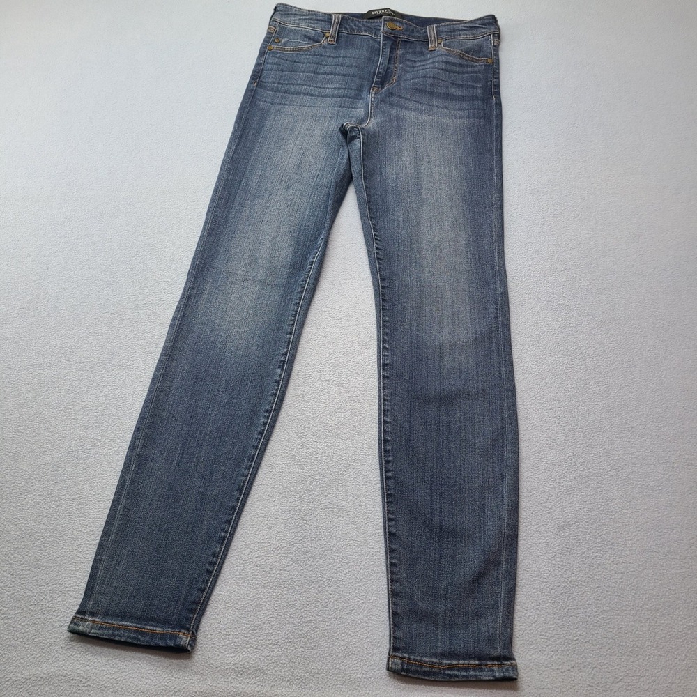 Liverpool Skinny Jeans Womens 10/30 Blue Excellent Stretch Medium Wash Denim